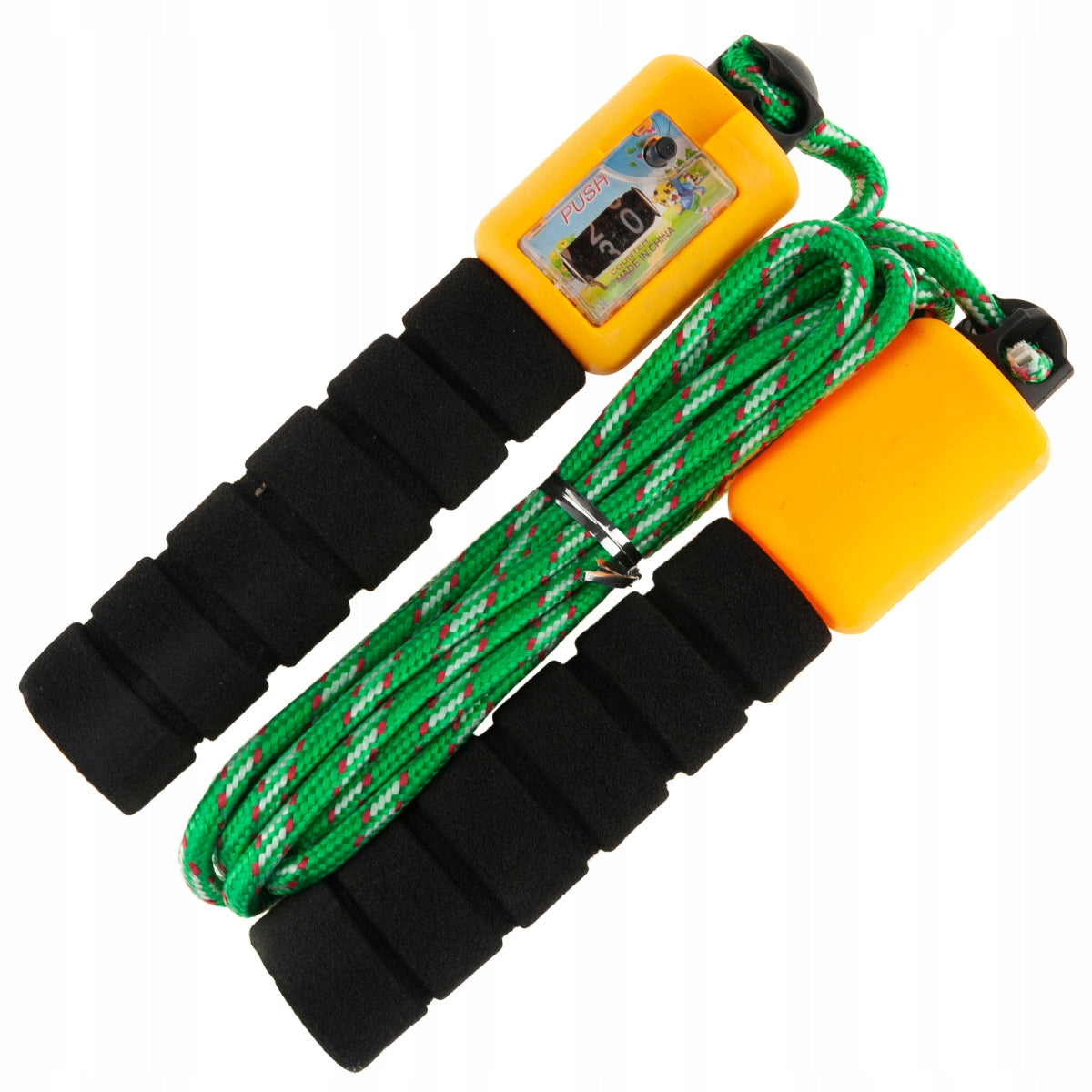 SP60 JUMP ROPE WITH JUMP COUNTER 250CM ADJUSTABLE STRING FITNESS