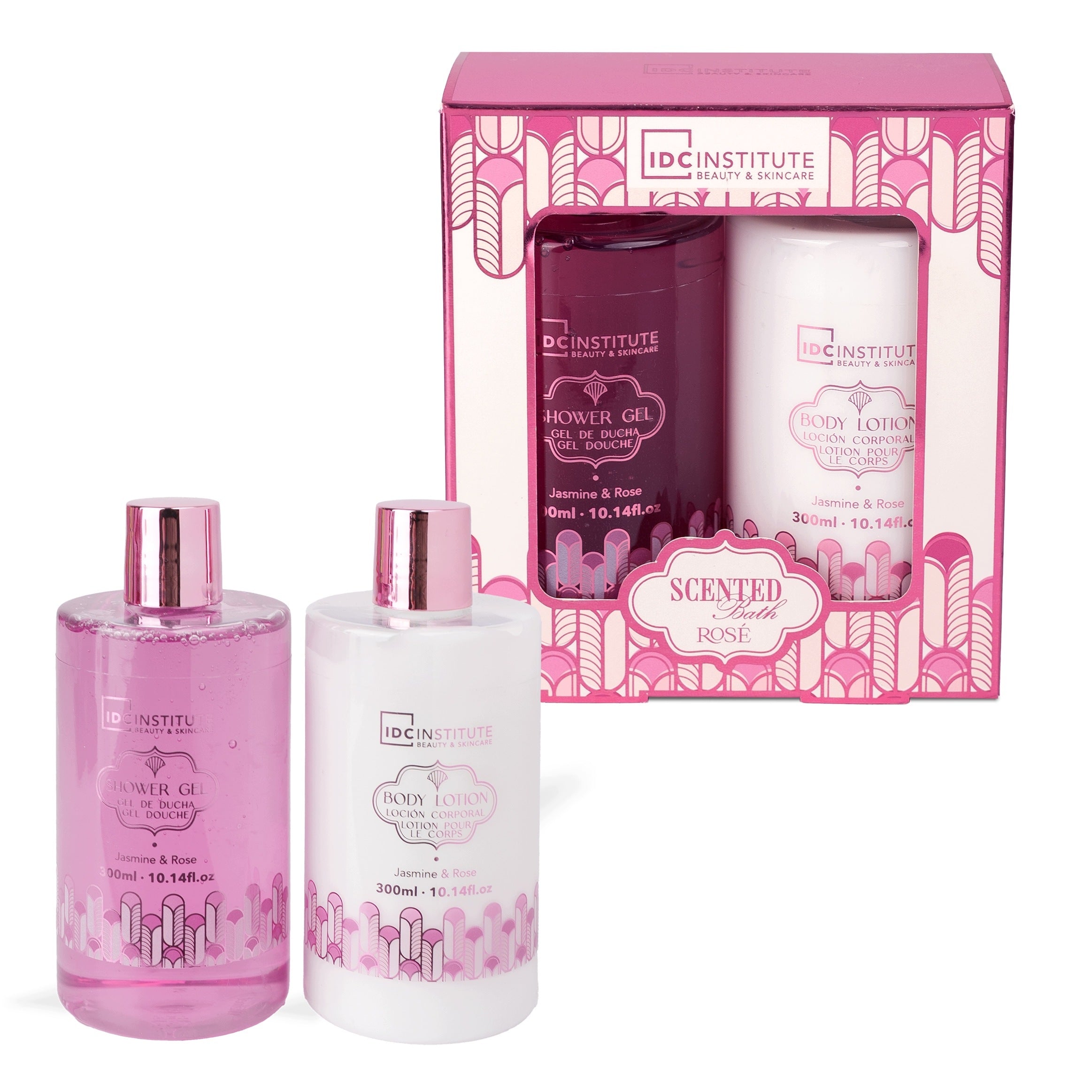 SPA Rose Bath Cosmetic Gift Set for Women IDC Manufacturer code spa krem żel balsam kula do kąpieli róża