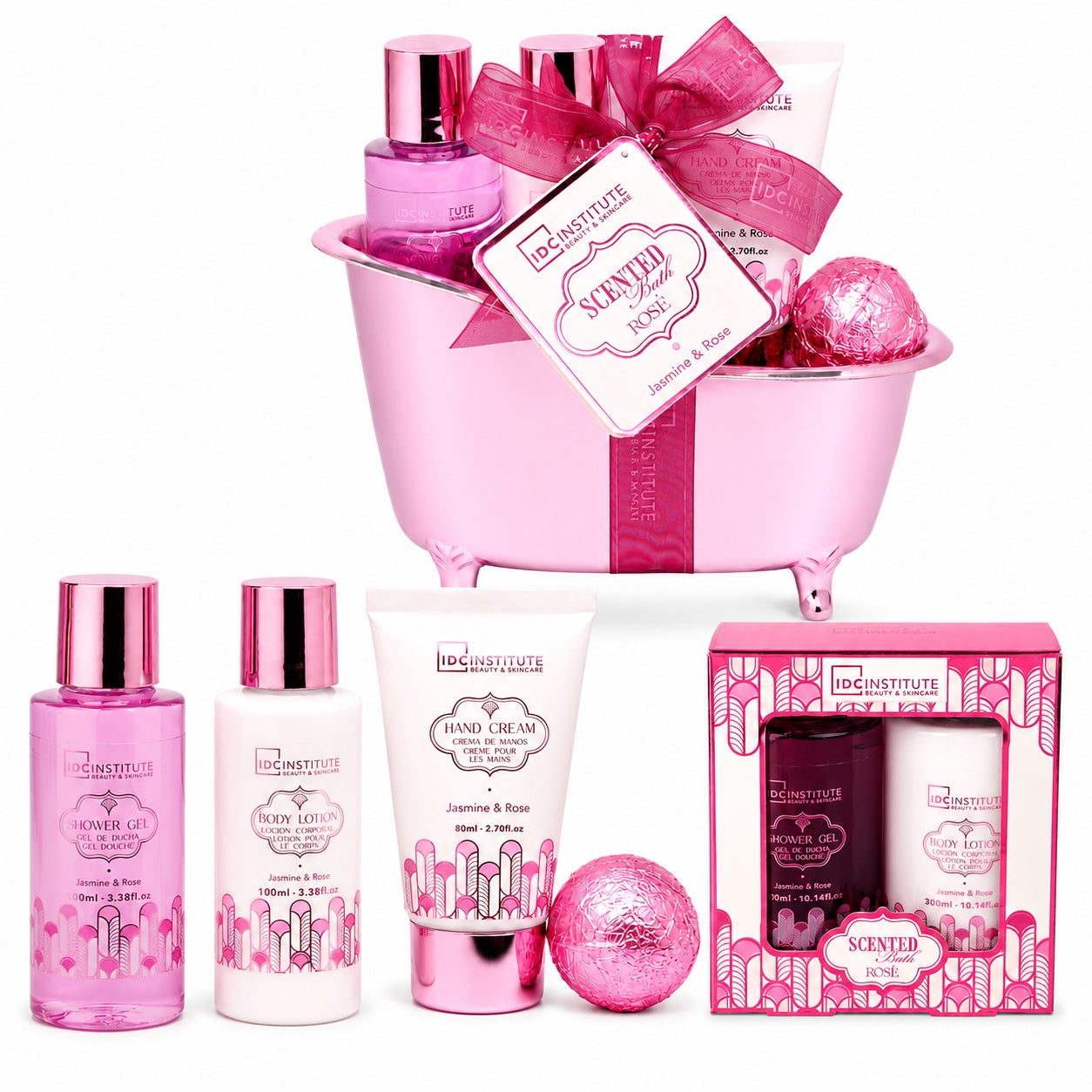 SPA Rose Bath Cosmetic Gift Set for Women IDC