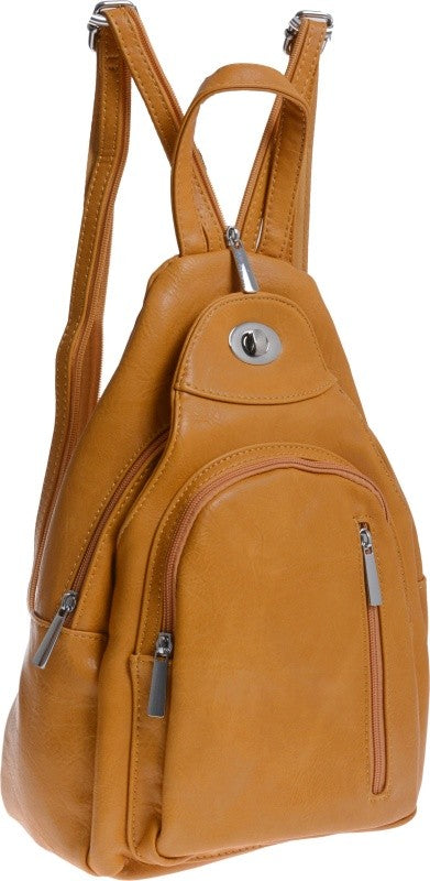 SPACIOUS BACKPACK FOR ONE SHOULDER BACKPACK BAG 2IN1 yellow
