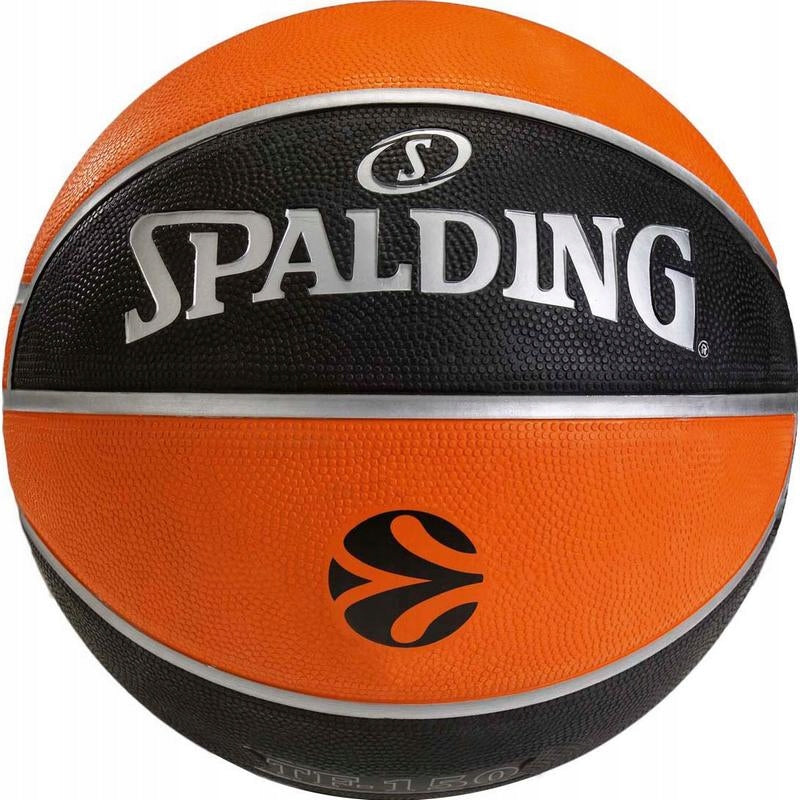 Krepšinio kamuolys Spalding Euroleague TF-150, 6 dydis, rudas
