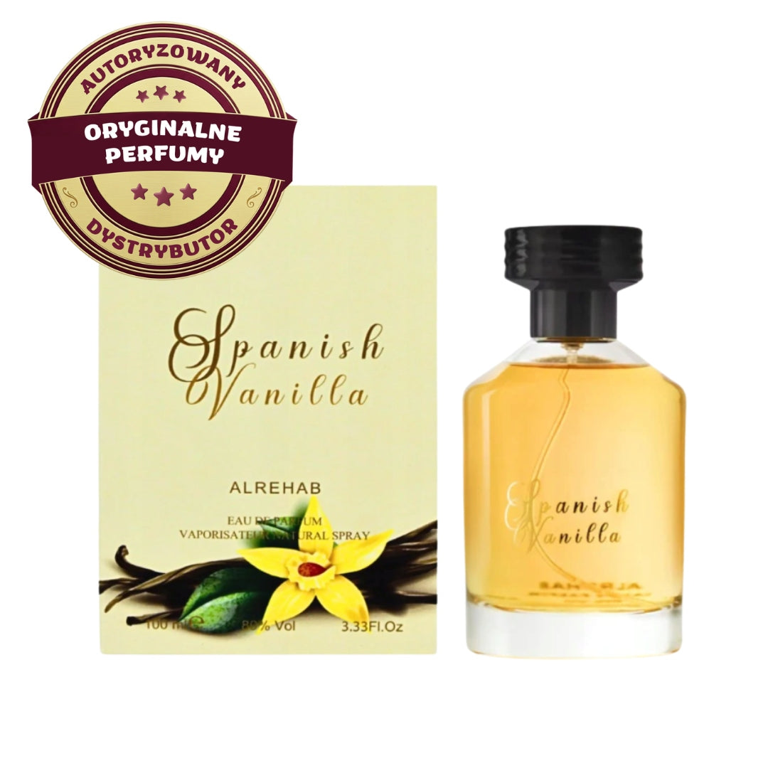 SPANISH VANILLA PERFUME ARABIC VANILLA POWDER 100 ML AL REHAB
