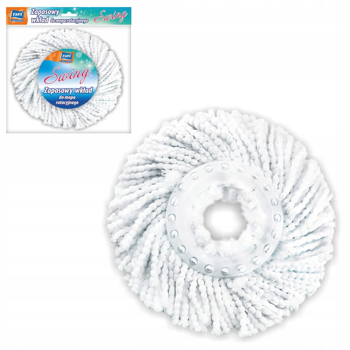 SPARE CARTRIDGE FOR SWING ROTARY MOP RAVI
