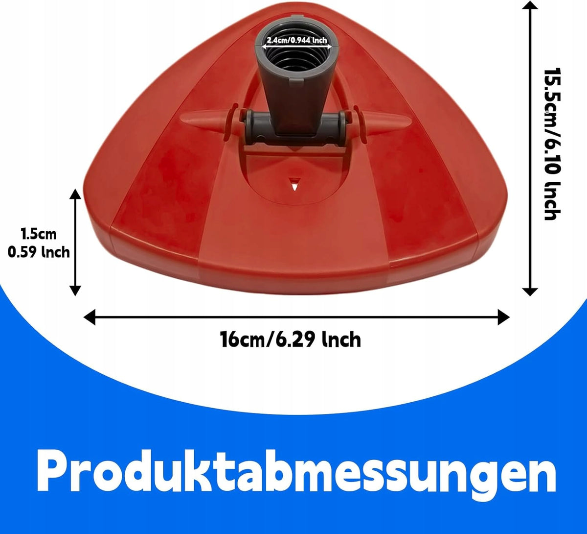 SPARE PLASTIC BASE FOR TRIANGULAR ROTARY MOP Brand Profix