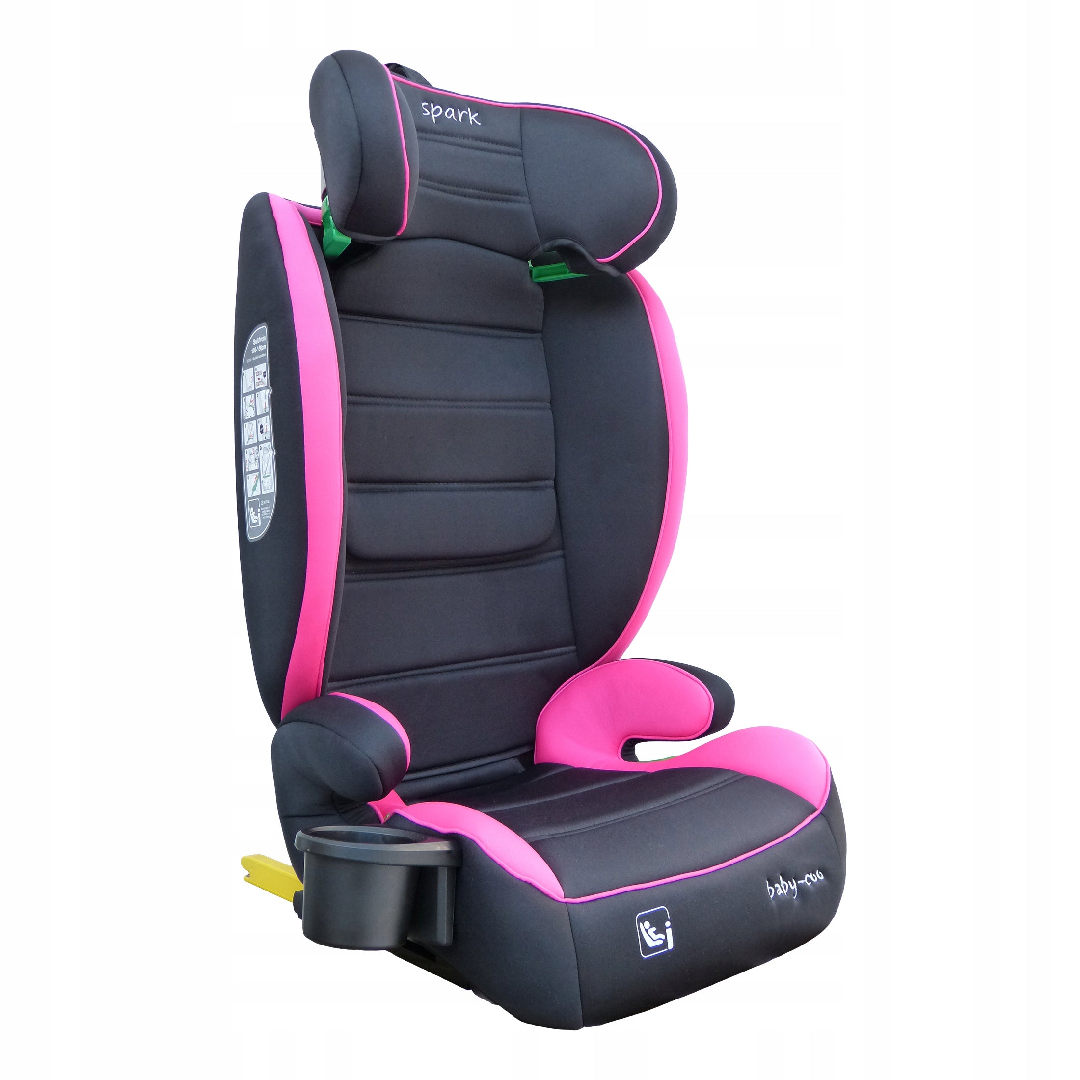 SPARK.isofix.i-size car seat 100-150cm.(15-36KG.) Brand Baby-Coo