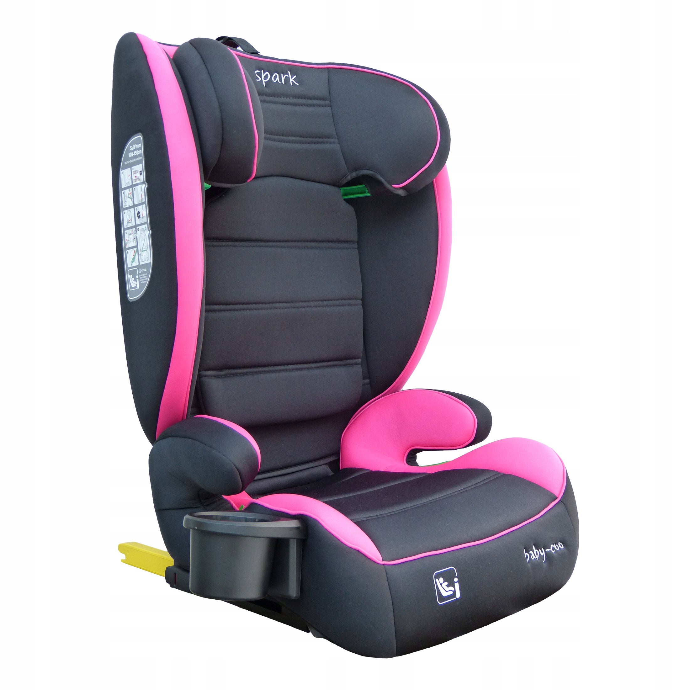 SPARK.isofix.i-size car seat 100-150cm.(15-36KG.) Manufacturer code ISOFIX90456298