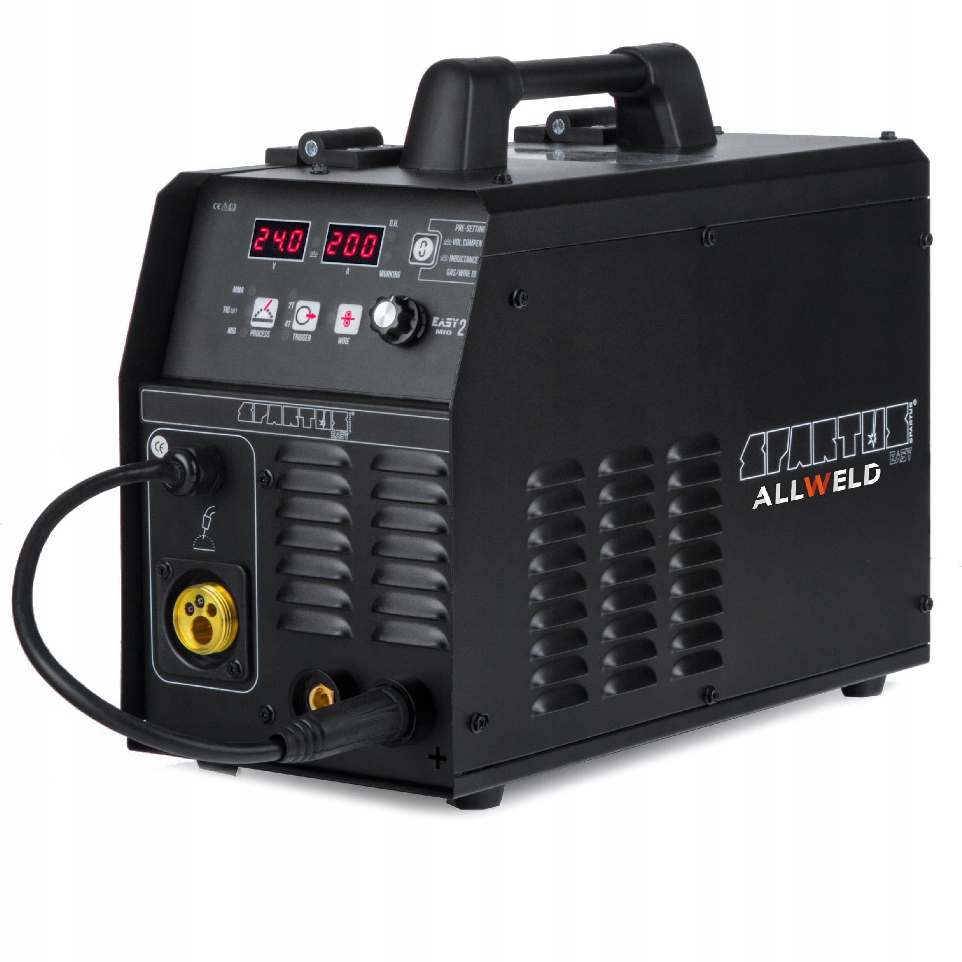 SPARTUS EASY MIG 200 MMA TIG 200A 230V IGBT SYNERGY 3IN1 WELDING MACHINE EAN (GTIN) 5900391242377