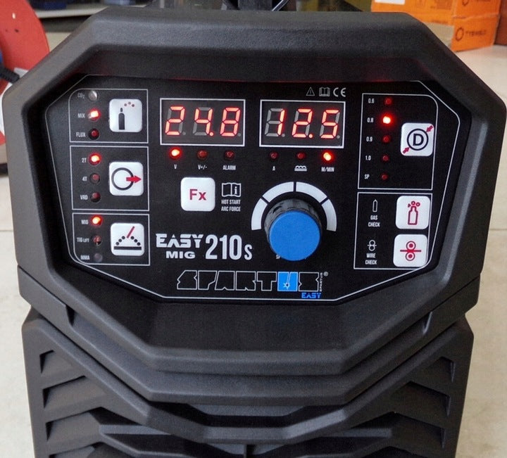 SPARTUS EASYMIG 210S 200A 3IN1 MIG MMA TIG SEMI-AUTOMATIC WELDING MACHINE Manufacturer code SET3-EASYMIG210S-PAK-15-3