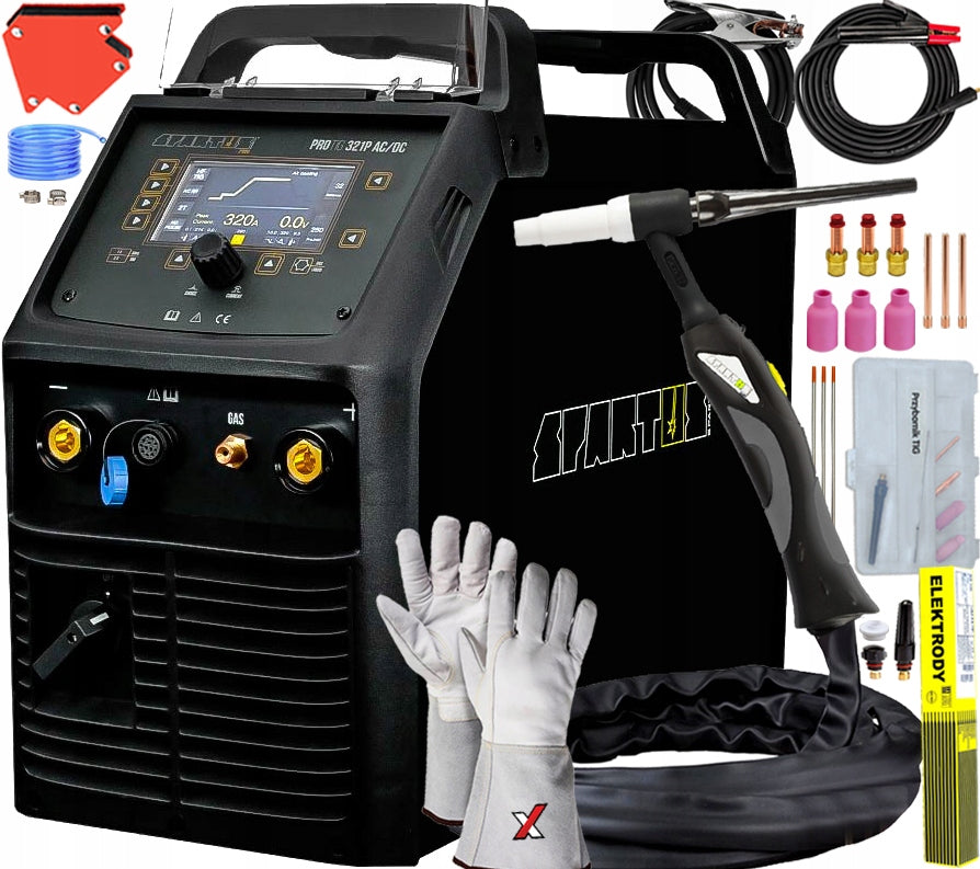 SPARTUS PROTIG 321 DC PULSE WELDING MACHINE TIG HF 320A