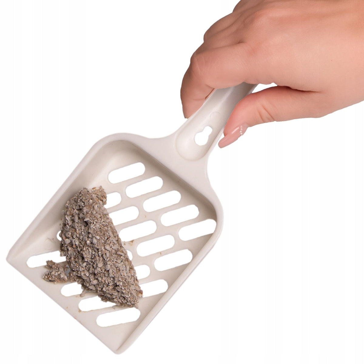 SPATULA FOR SIFTING ANY TYPE OF LITTER - COMFORTABLE AND DURABLE