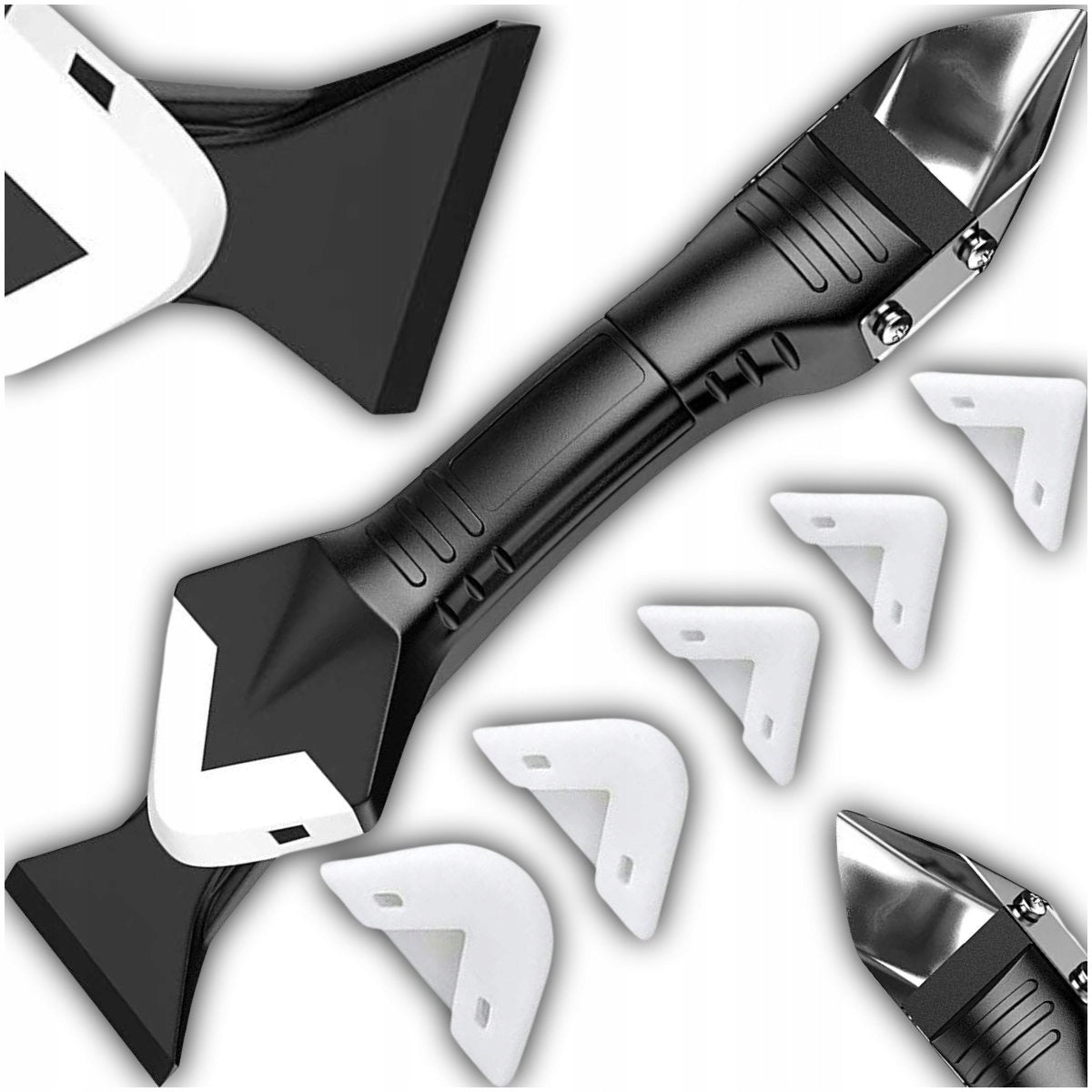 SPATULA SCRAPER APPLICATOR 3IN1 FOR CUTTING GROUT REMOVAL SILICONE GROUT Brand Karwil