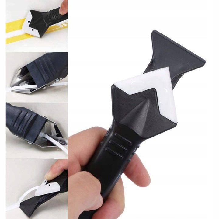 SPATULA SCRAPER APPLICATOR 3IN1 FOR CUTTING GROUT REMOVAL SILICONE GROUT Manufacturer code R535353