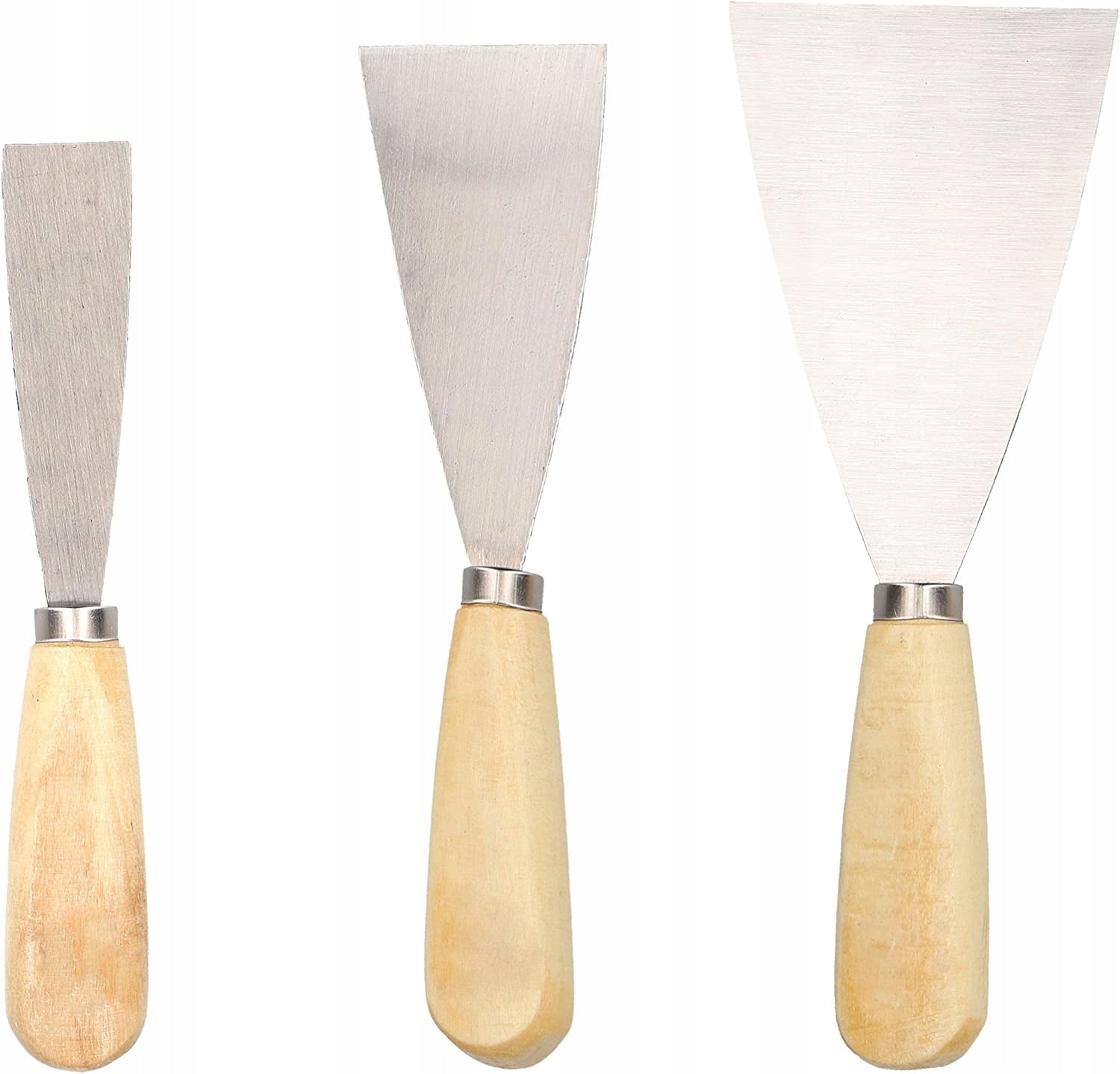 SPATULA SCRAPER FOR WALLS WOOD 3 pcs EAN (GTIN) 5905172218961