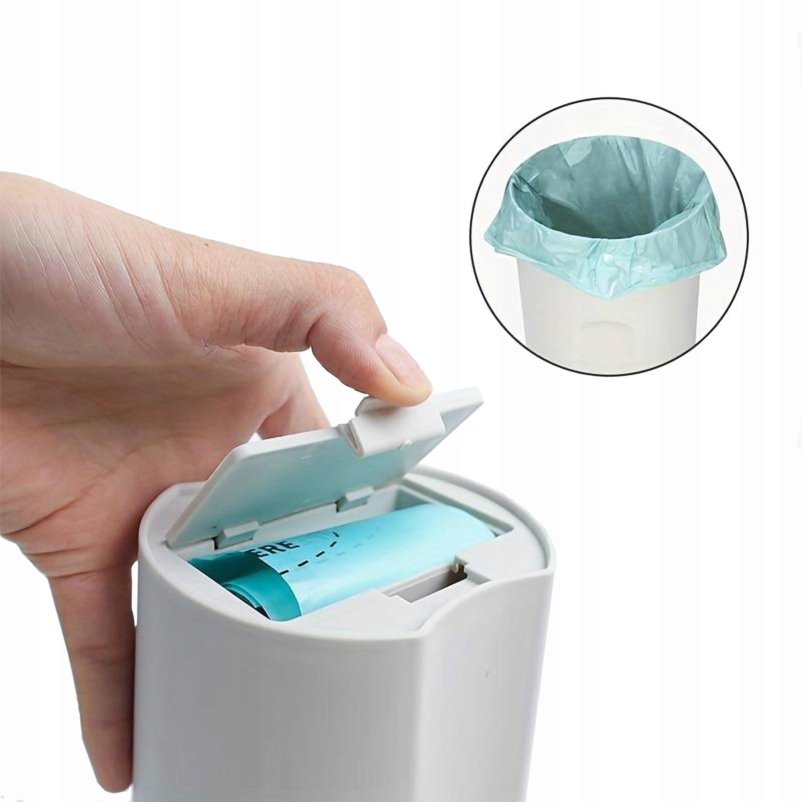 SPATULA WITH CONTAINER CAT LITTER BOX DRAWER + pouches Color gray