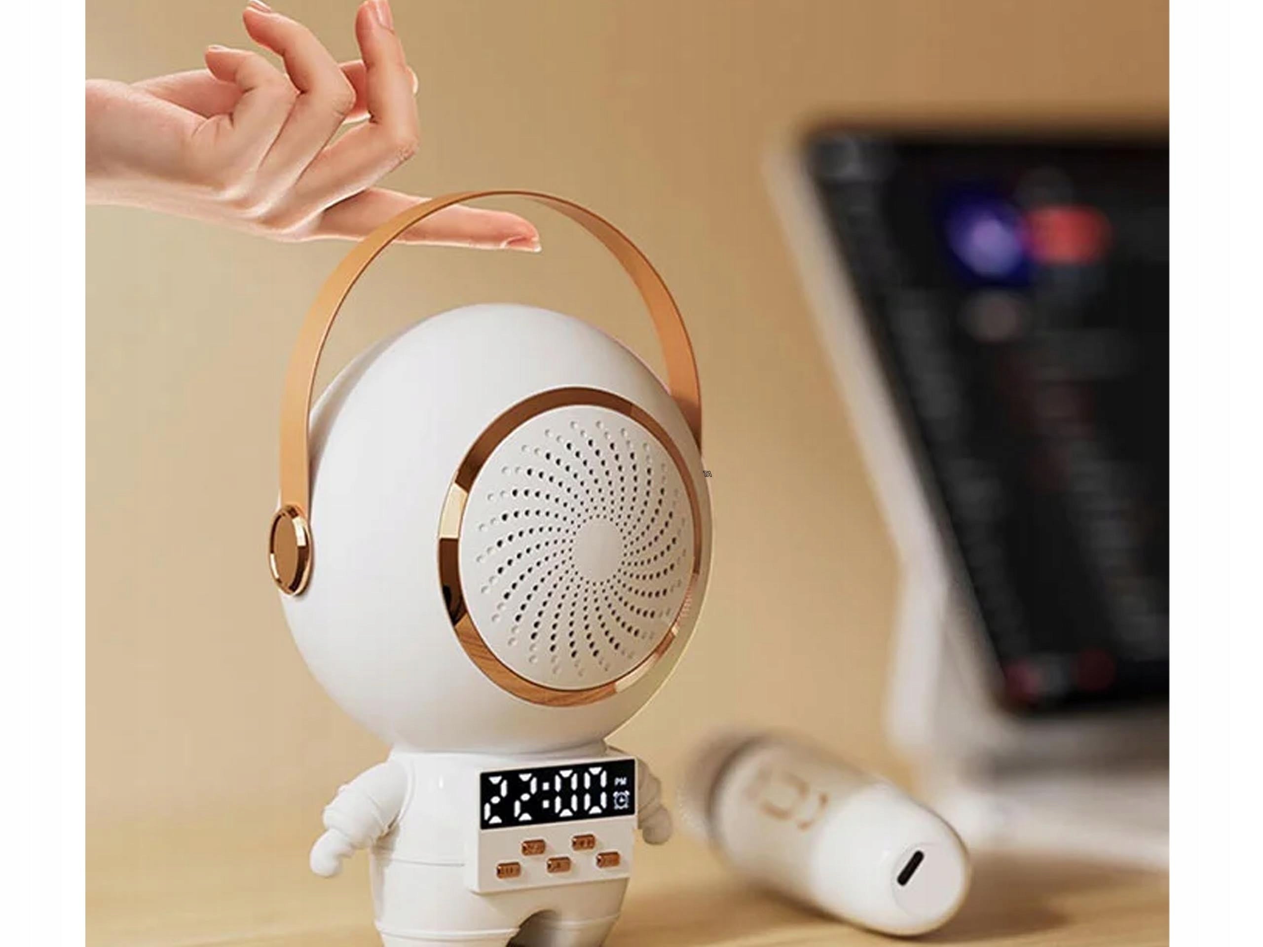 SPEAKER ASTRONAUT WIRELESS BLUETOOTH 5.3 USB AUX FM KARAOKE MICROPHONE Model other