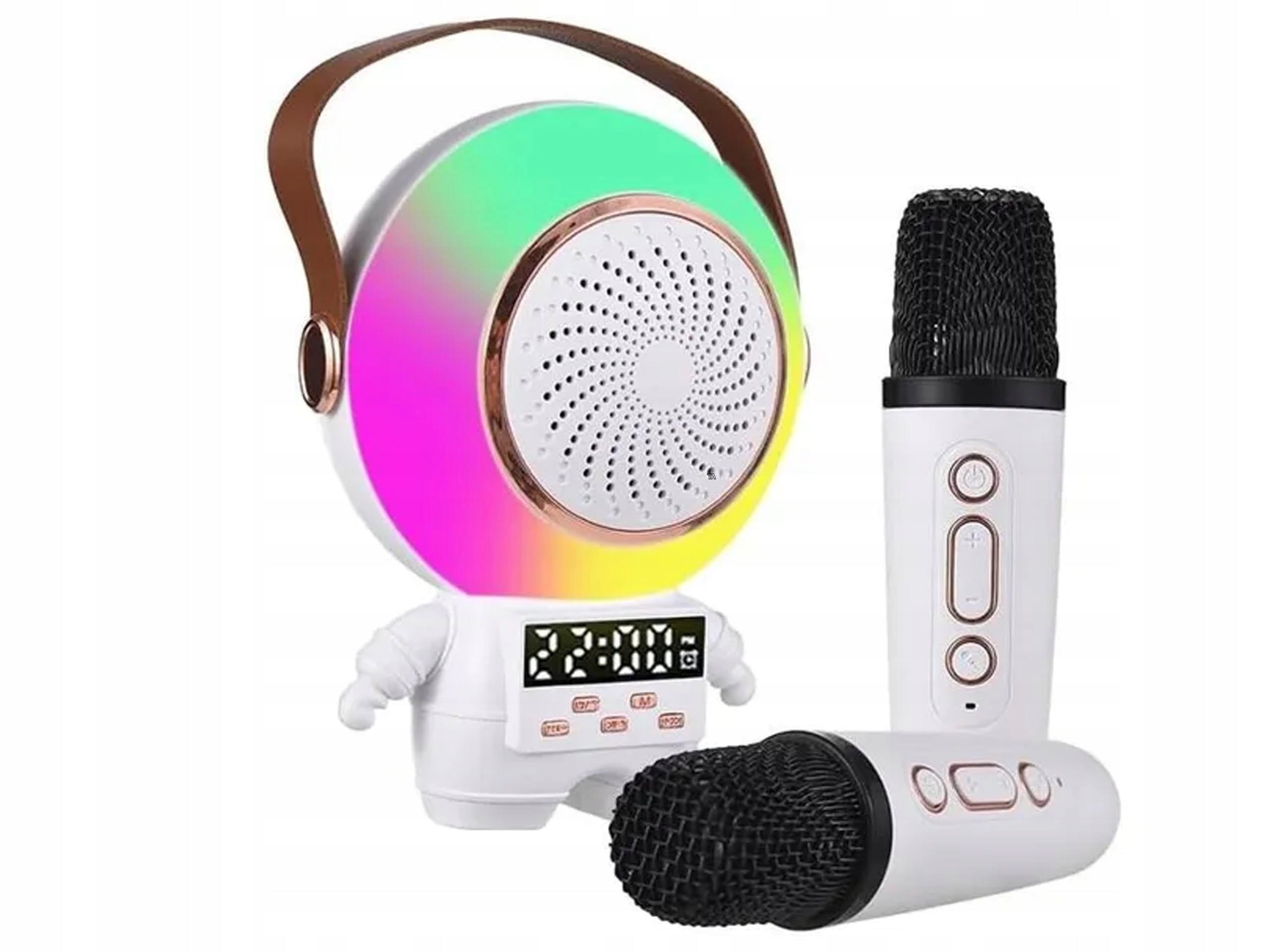SPEAKER ASTRONAUT WIRELESS BLUETOOTH 5.3 USB AUX FM KARAOKE MICROPHONE