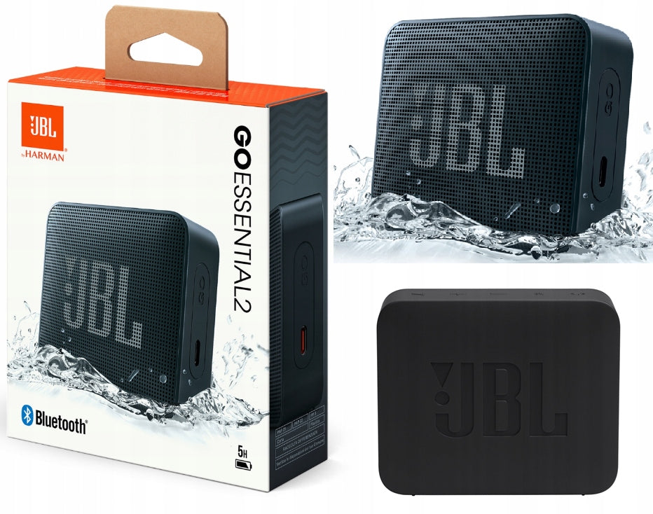 SPEAKER JBL GO ESSENTIAL 2 BLUETOOTH 4.2 BASS PORTABLE IP67 MOBILE BLACK