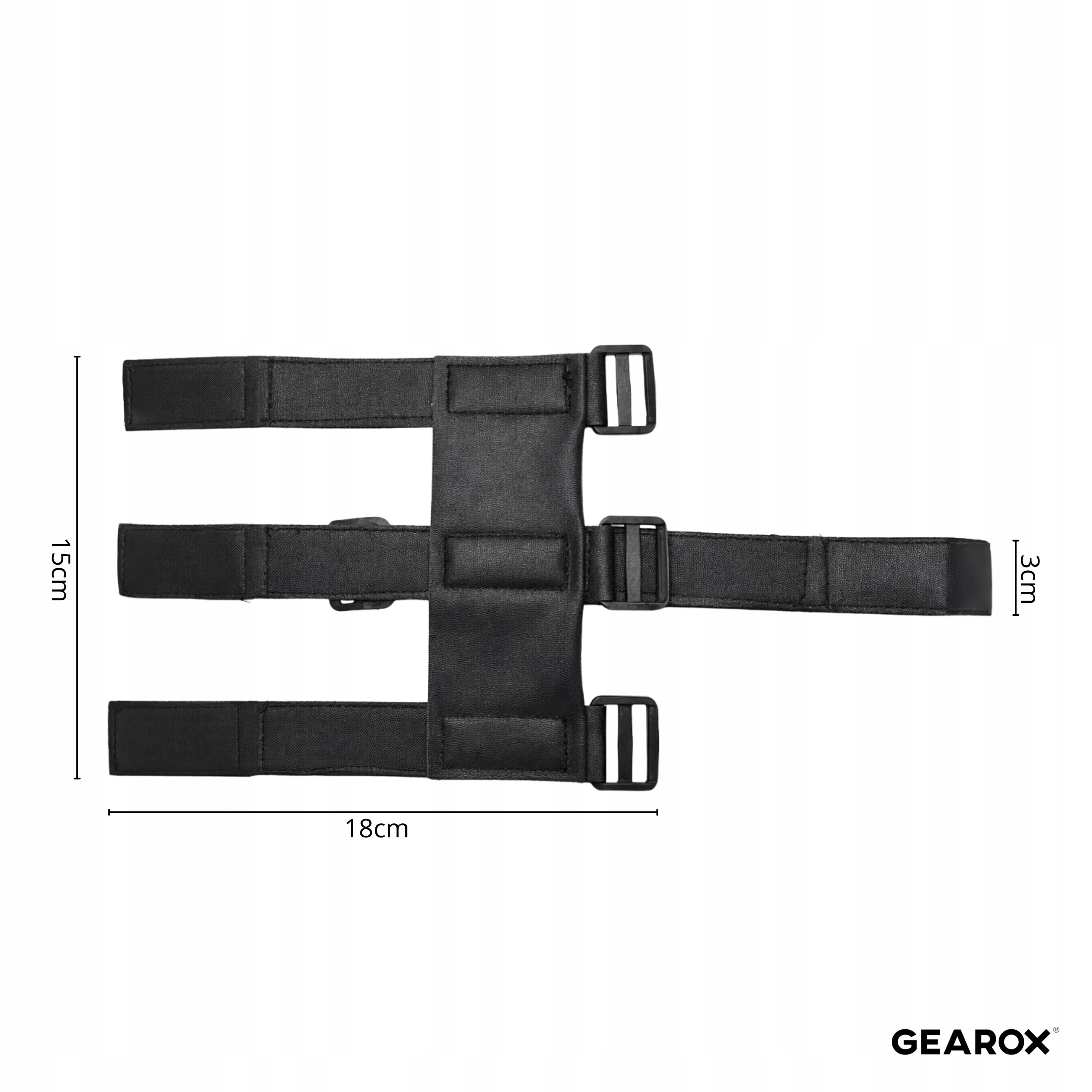 SPEAKER MOUNT STRAP BIKE HOLDER FOR SPEAKER WATER BOTTLE ADJUSTABLE STRAP Brand Gearox
