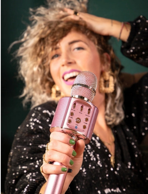 SPEAKER PORTABLE BLUETOOTH MICROPHONE WIRELESS USB LENCO pink 5W Manufacturer code BMC-090PK