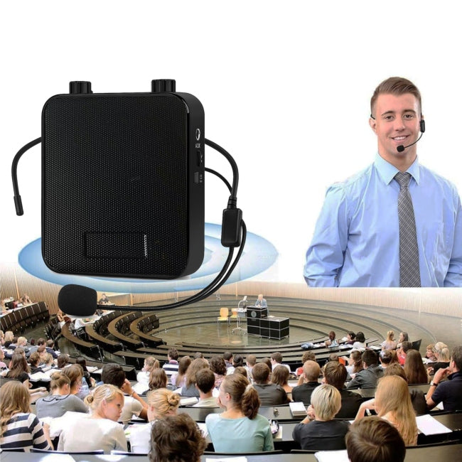 SPEAKER PORTABLE VOICE AMPLIFIER DNA PPS1 Bluetooth RECHARGEABLE BLACK