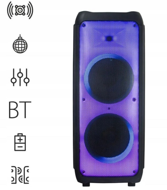 SPEAKER SPK1202B250 KRIOS Power Audio MANTA Karaoke 350W X-Bass Brand Manta