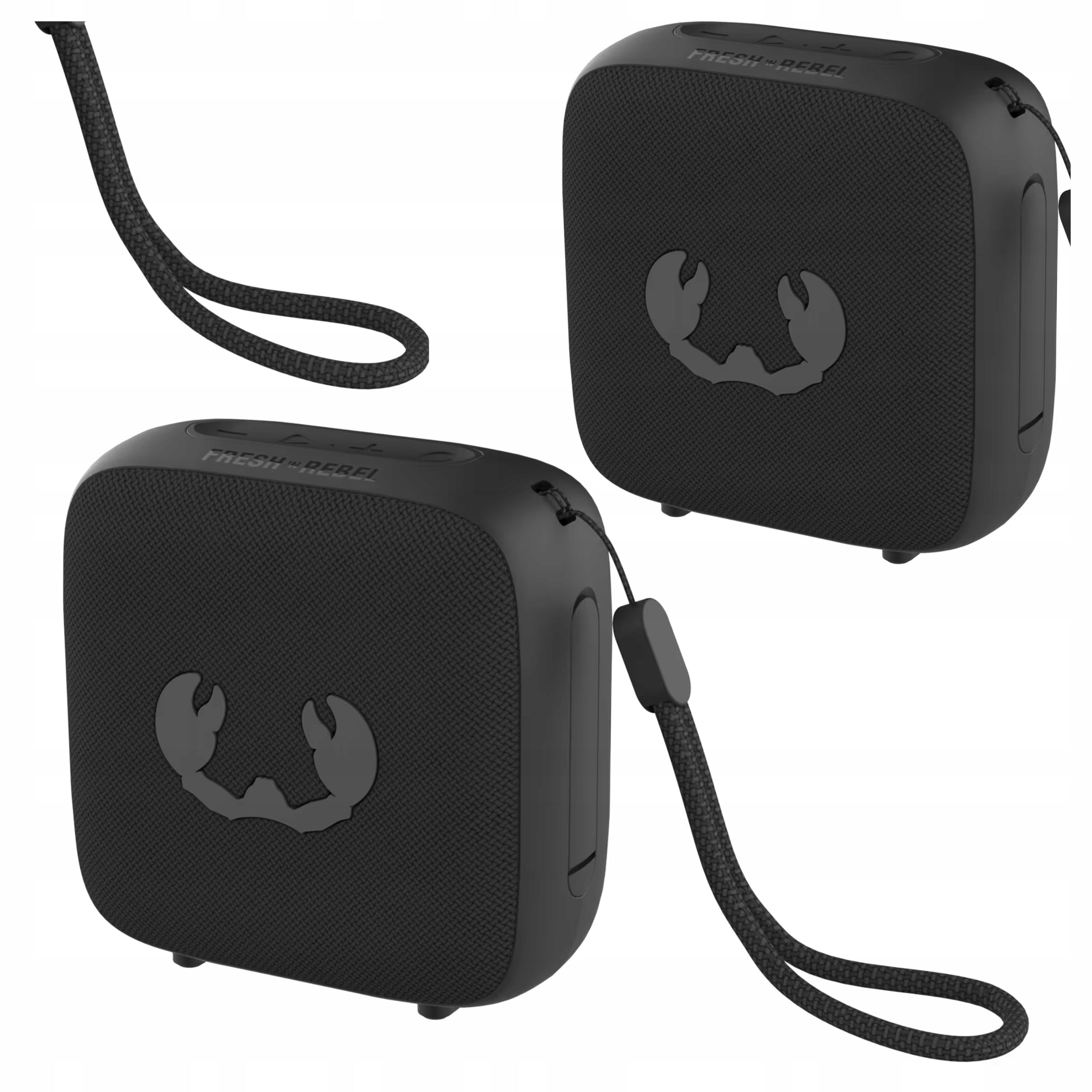 SPEAKER WIRELESS PORTABLE BLUETOOTH SMALL FOR PHONE BLACK PENDANT