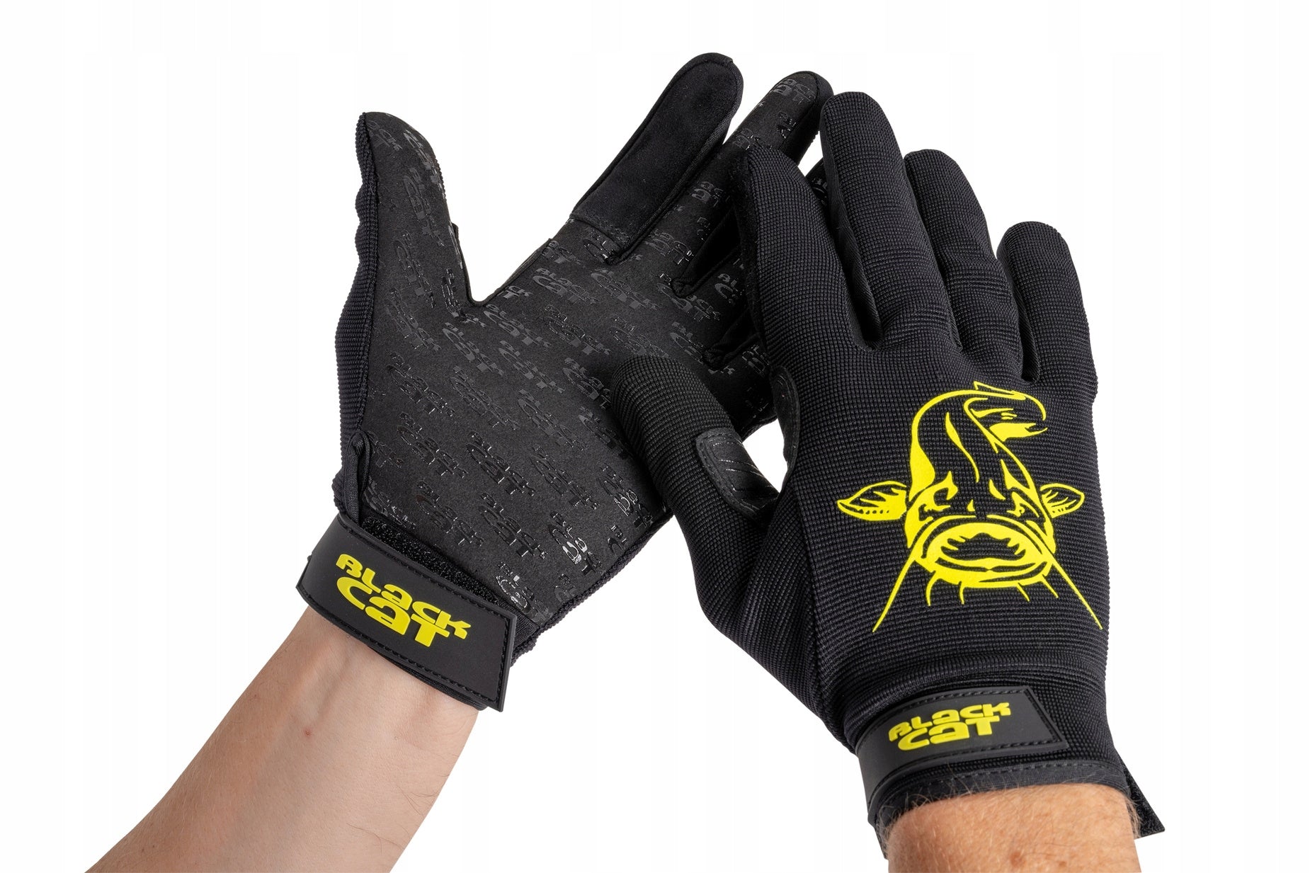 SPECIAL GLOVES FOR PICKING UP FISH BLACK CAT - XL Packaging status original
