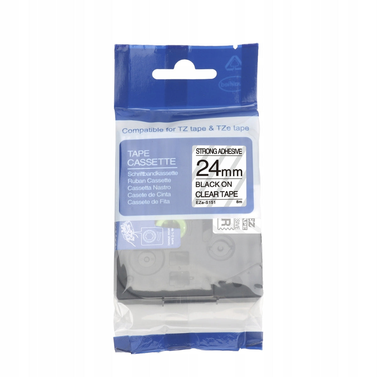 SPECMARK TAPE FOR BROTHER TZe-S151 24MM x 8M STRONG ADHESIVE Packaging status original