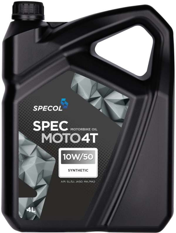 SPECOL OIL 10W50 4L SPEC MOTO 4T SYNTH. / MOTORCYCLES