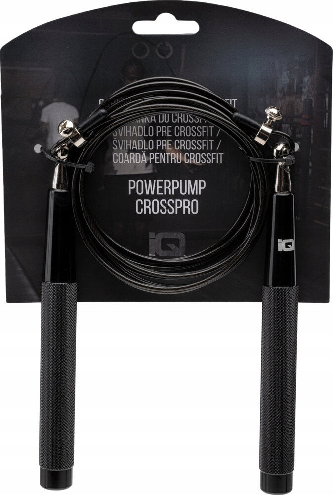 SPEED JUMP ROPE IQ POWERPUMP METAL ROPE Brand IQ