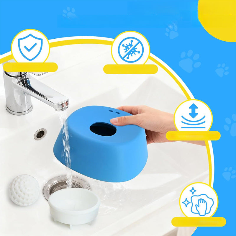 SPHERICAL SLOW-FEED BOWL FOR CATS AND DOGS BOWL FOR SMOOTH SLOW FOOD Brand no brand
