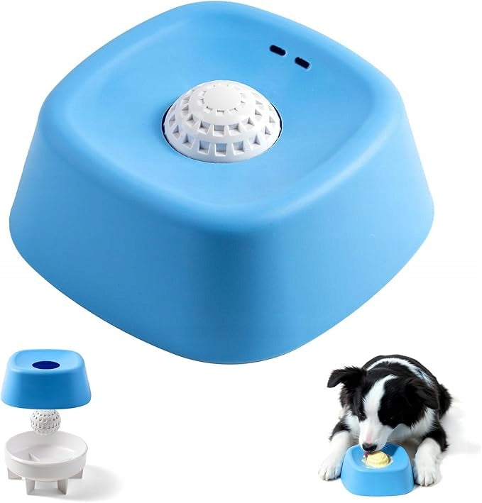 SPHERICAL SLOW-FEED BOWL FOR CATS AND DOGS BOWL FOR SMOOTH SLOW FOOD