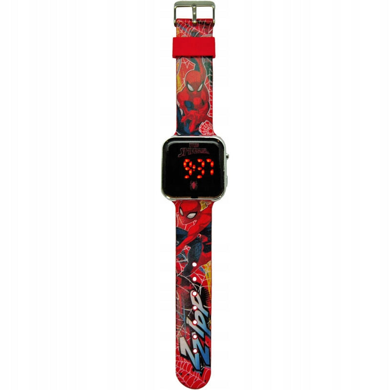 SPIDERMAN LED Digital Watch Packaging status original