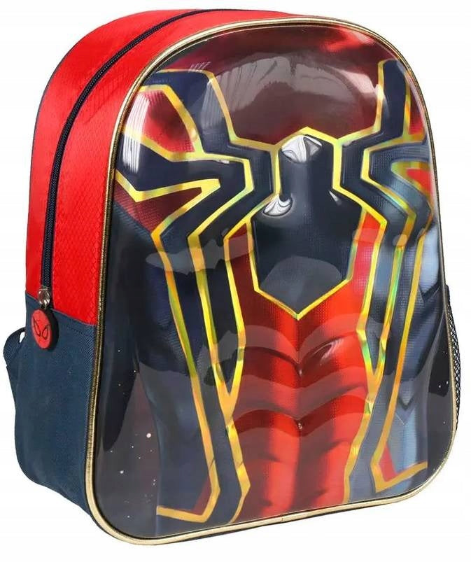 Kinderrucksack 3D Spiderman, rot 