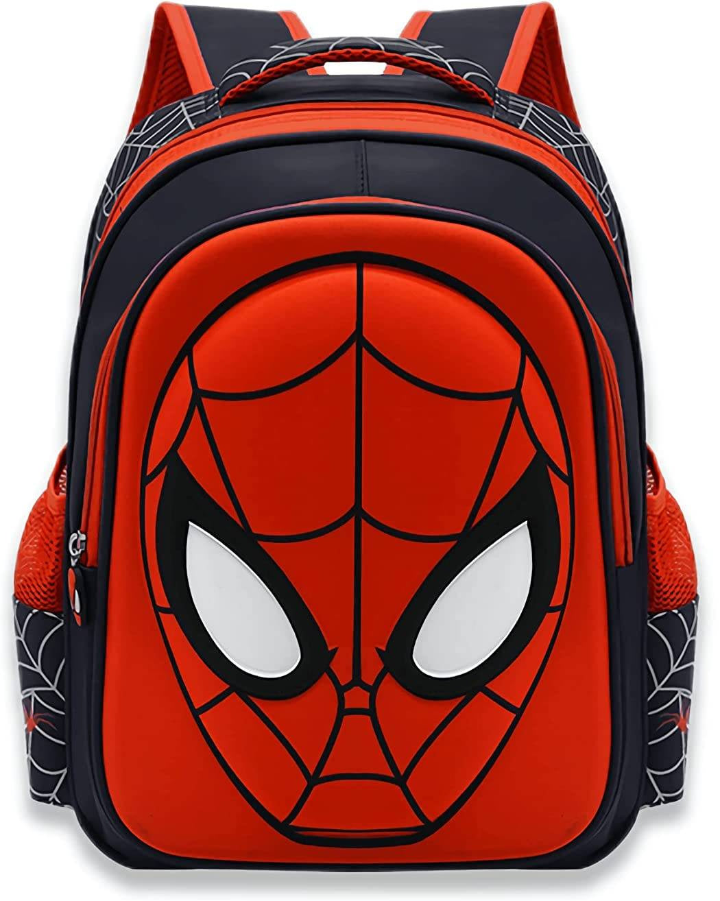SPIDERMAN SCHOOL BACKPACK SATCHEL POCKETS 1-3