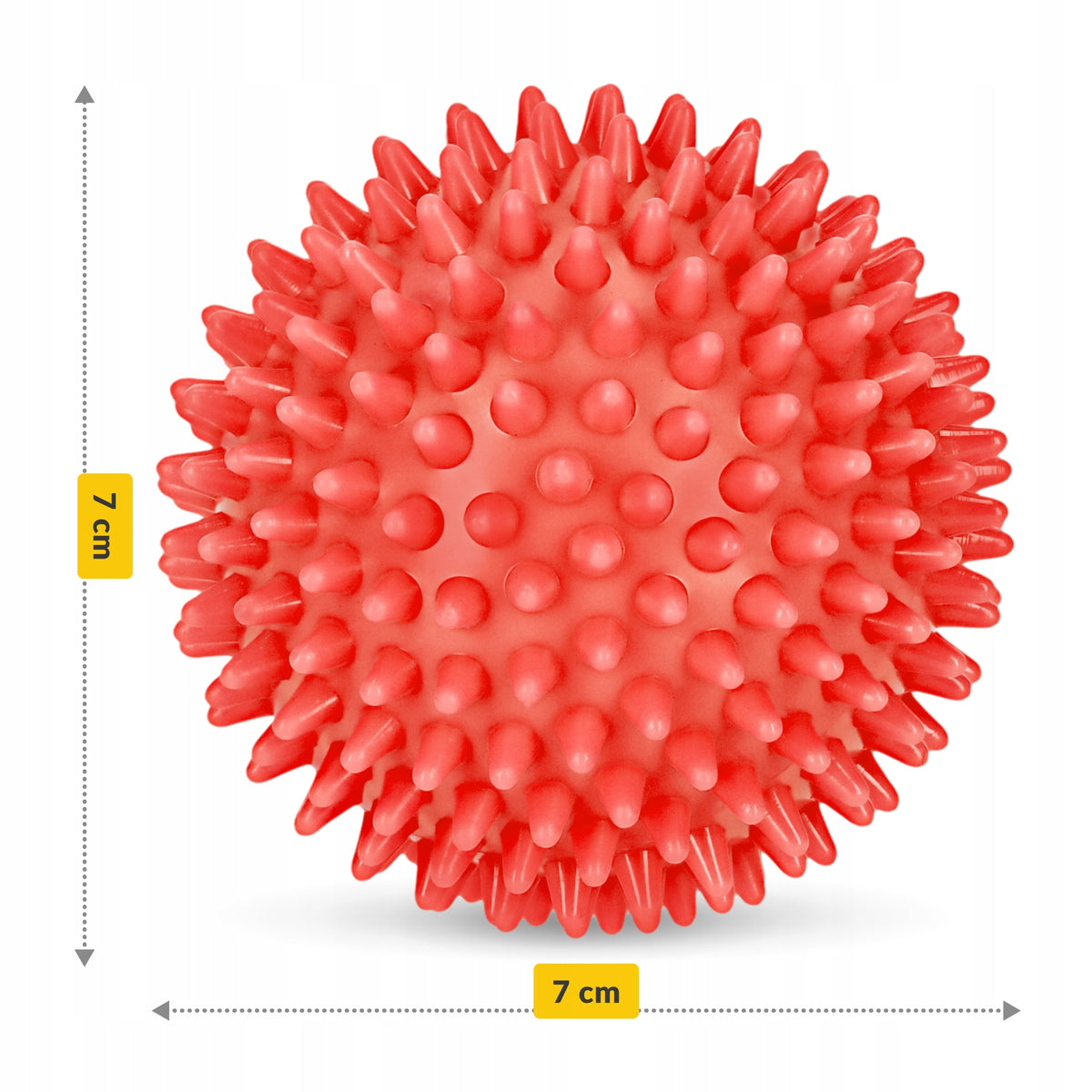 SPIKED BALL FOR MUSCLE BODY MASSAGE SENSORY REHABILITATION BALL Brand 4FIZJO