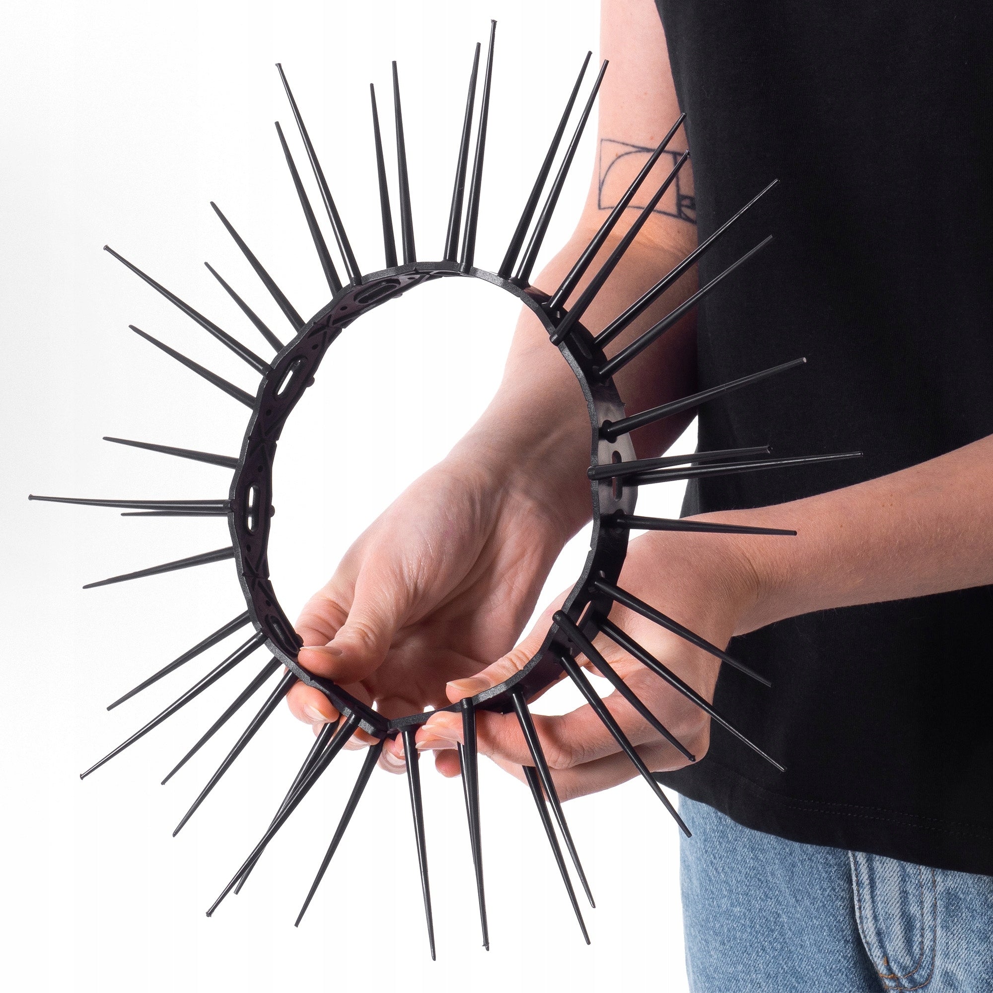 SPIKES FOR BIRDS PIGEONS AGAINST BIRDS DENSE HIGH 6cm STRONG 48,5cm Use Against cats martens birds