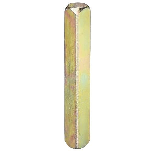 SPINDLE FOR DOOR 60 MM GOLD SQUARE LOCK KNOB 1 PCS STEEL Brand no brand