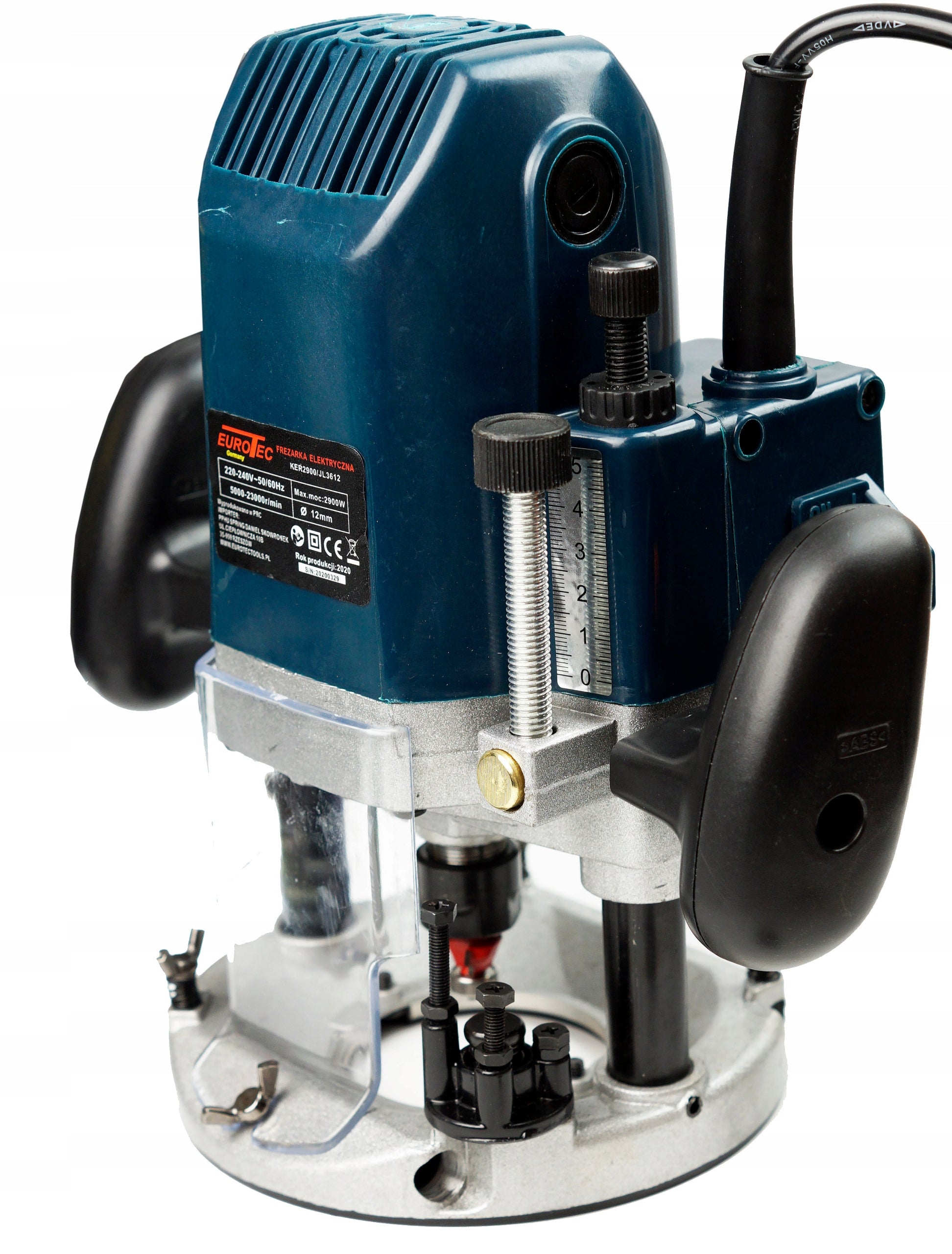 SPINDLE MILLING MACHINE FOR WOOD + 12 CUTTERS SET Brand Eurotec