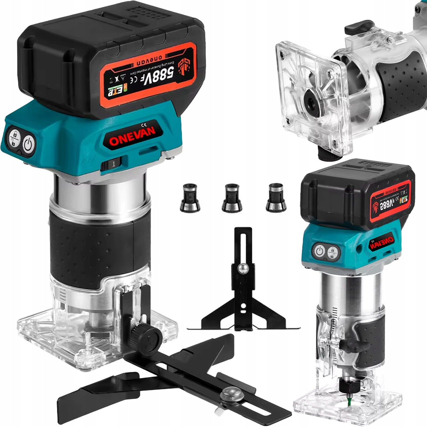 SPINDLE MILLING MACHINE Wood Trimmer 18V 20000-40000 RPM Chisel