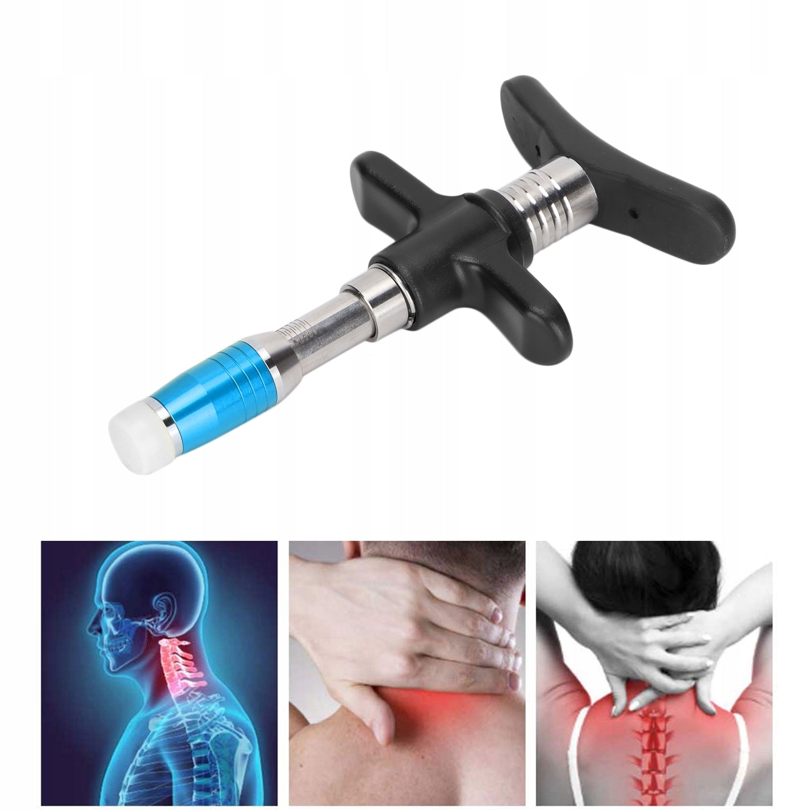 SPINE CORRECTION MASSAGER WITH ONE HAND HEAD Manufacturer code 1411210345712