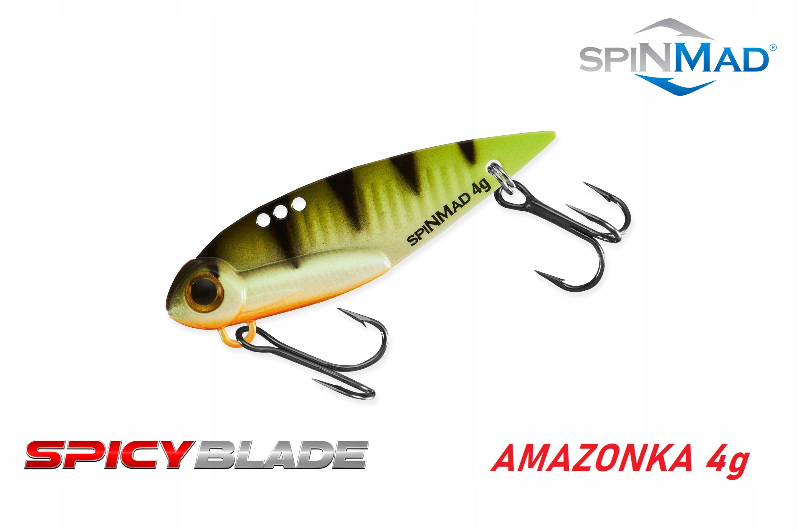 SPINMAD CICADA AMAZON 4,5 CM 4 GR Set of 4 Manufacturer code amazonka_set-4_a