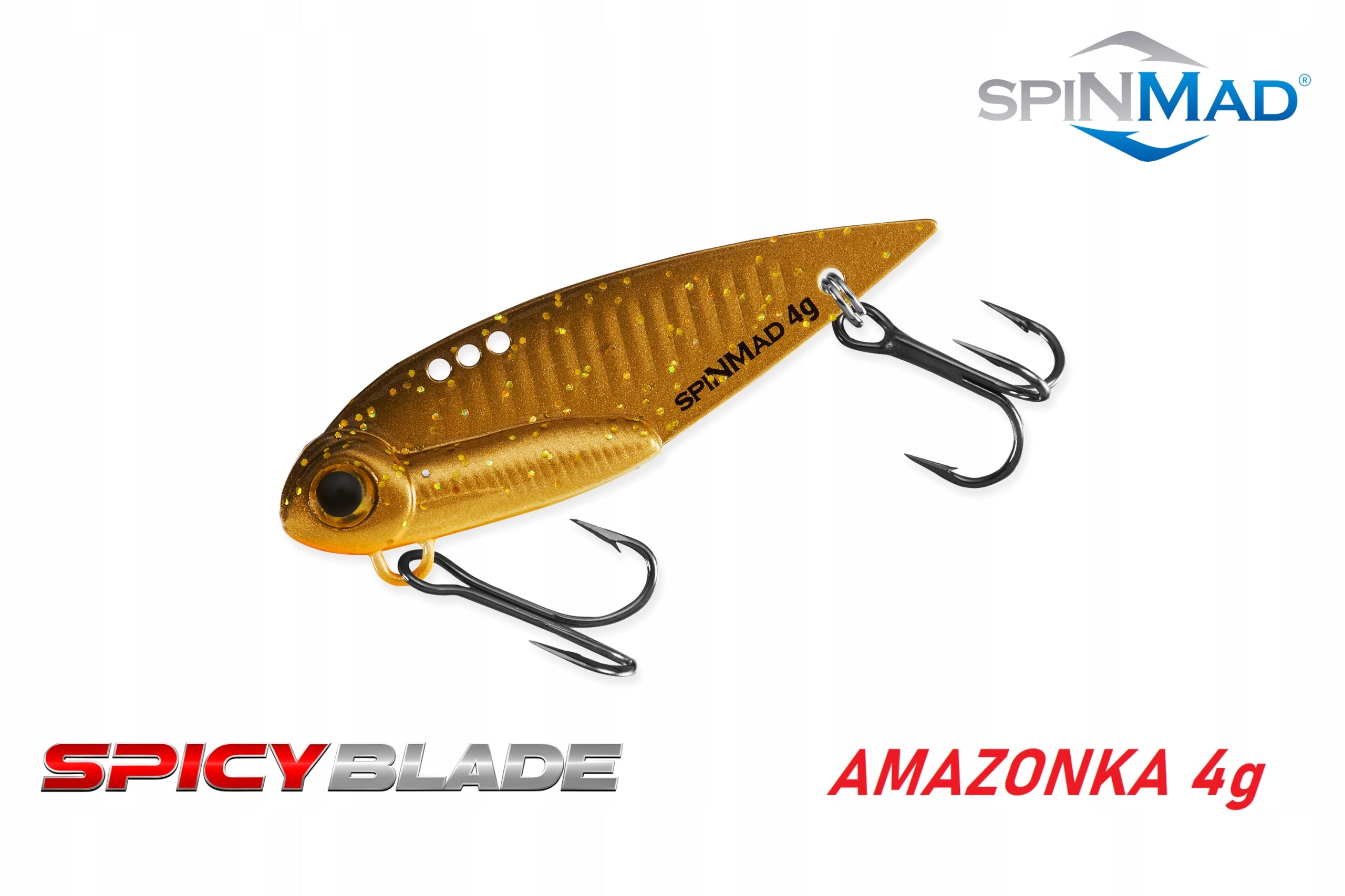 SPINMAD CICADA AMAZON 4,5 CM 4 GR Set of 4 Packaging status original