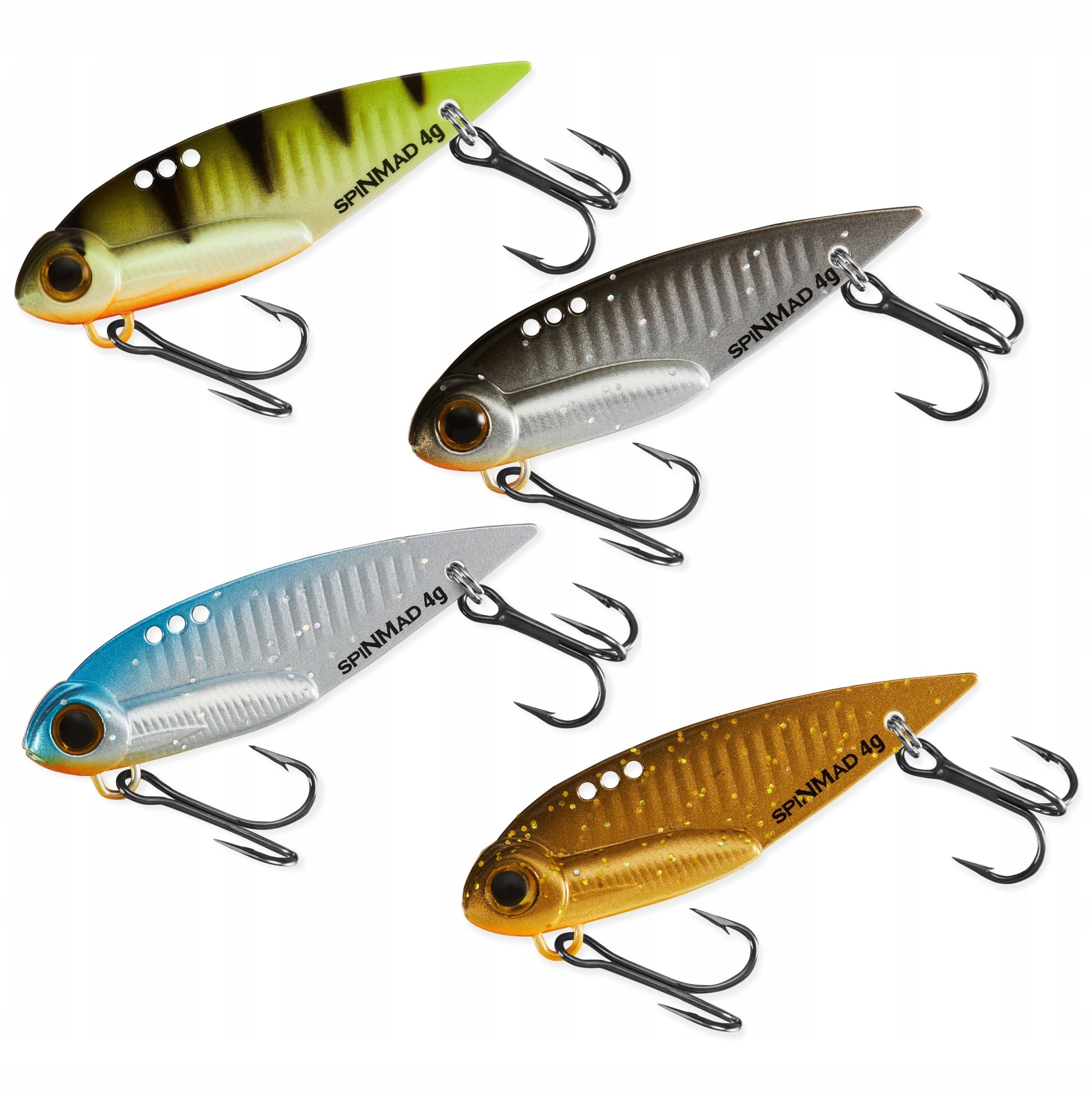 SPINMAD CICADA AMAZON 4,5 CM 4 GR Set of 4