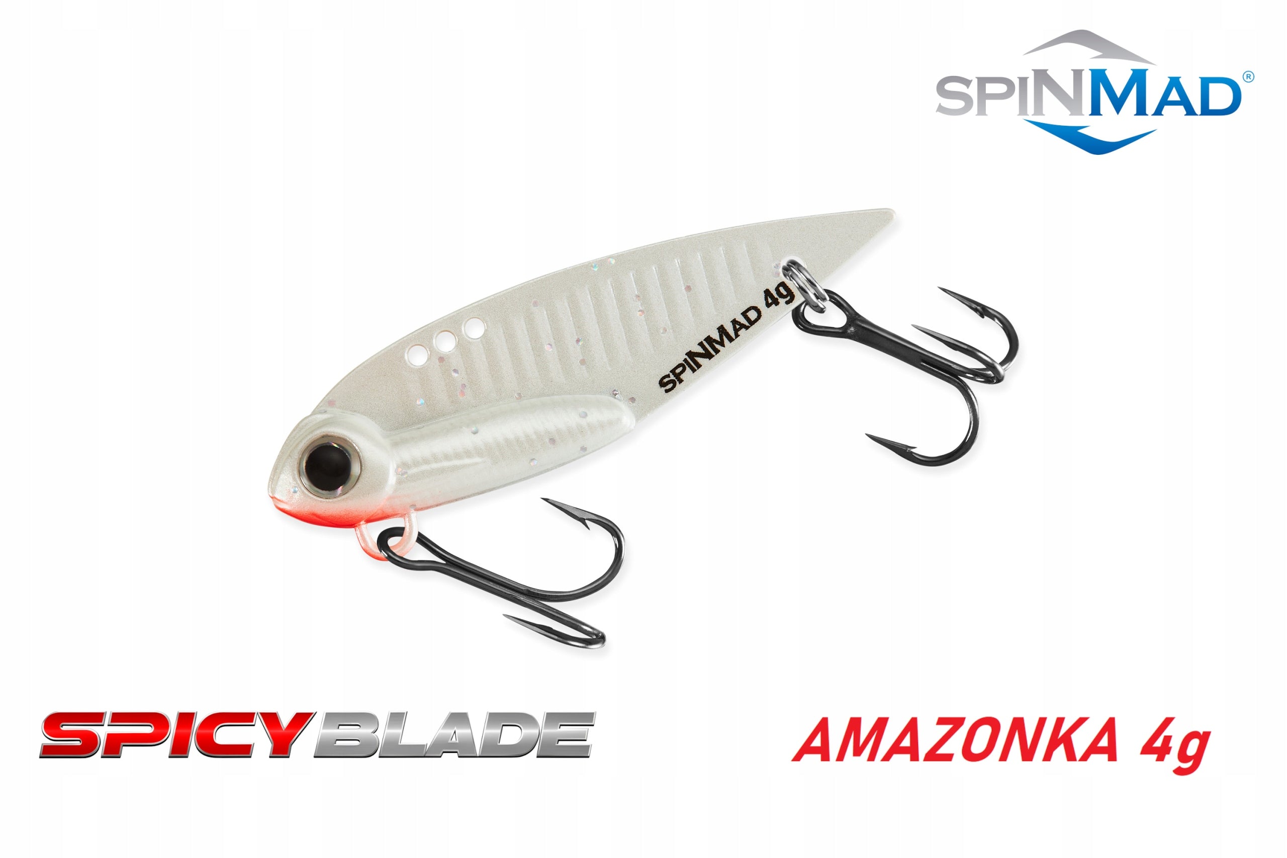 SPINMAD CICADA AMAZON 4,5 CM 4 GR Set of 9 Brand Spin-Mad