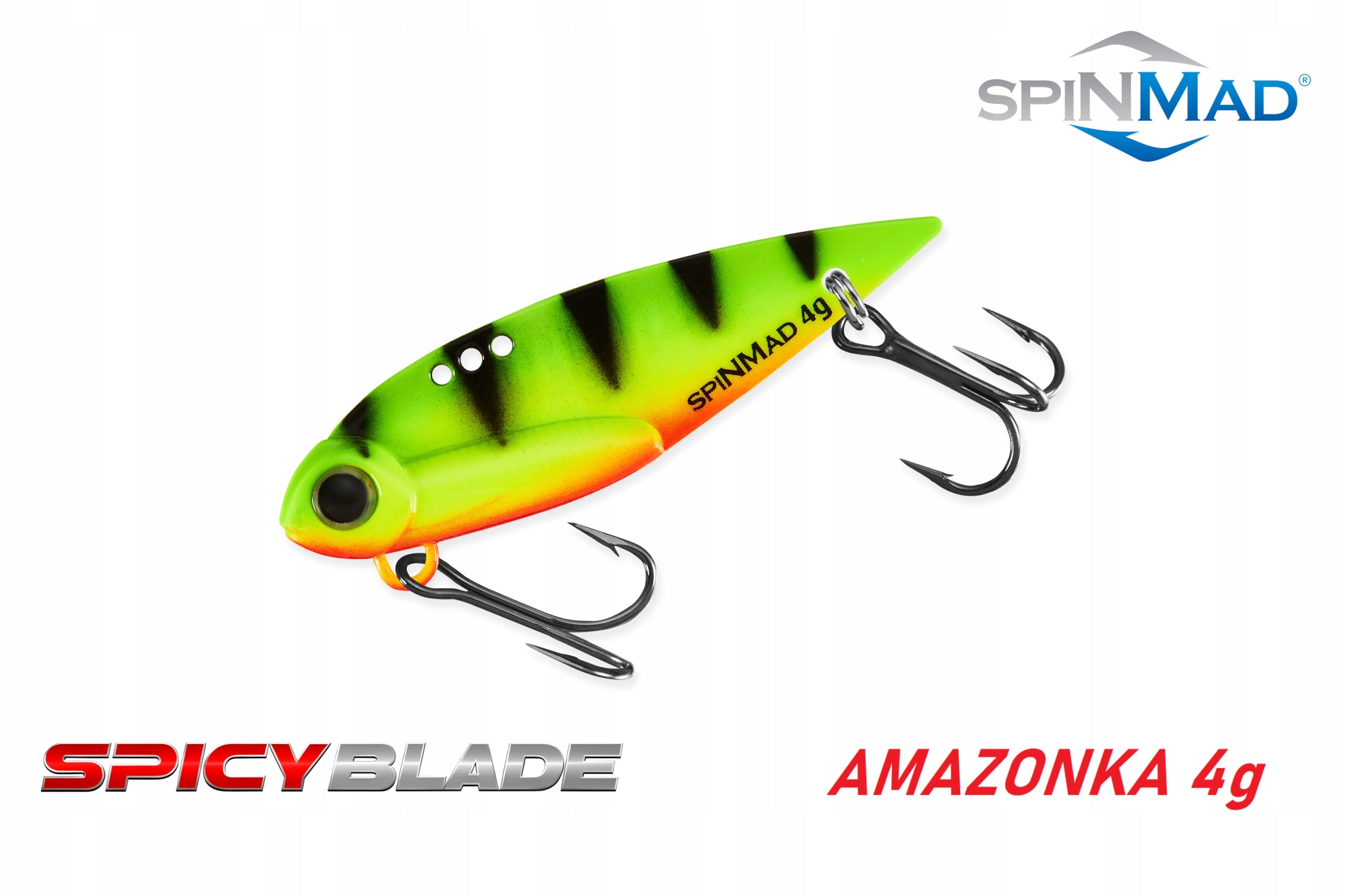 SPINMAD CICADA AMAZON 4,5 CM 4 GR Set of 9 Manufacturer code amazonka_set-9