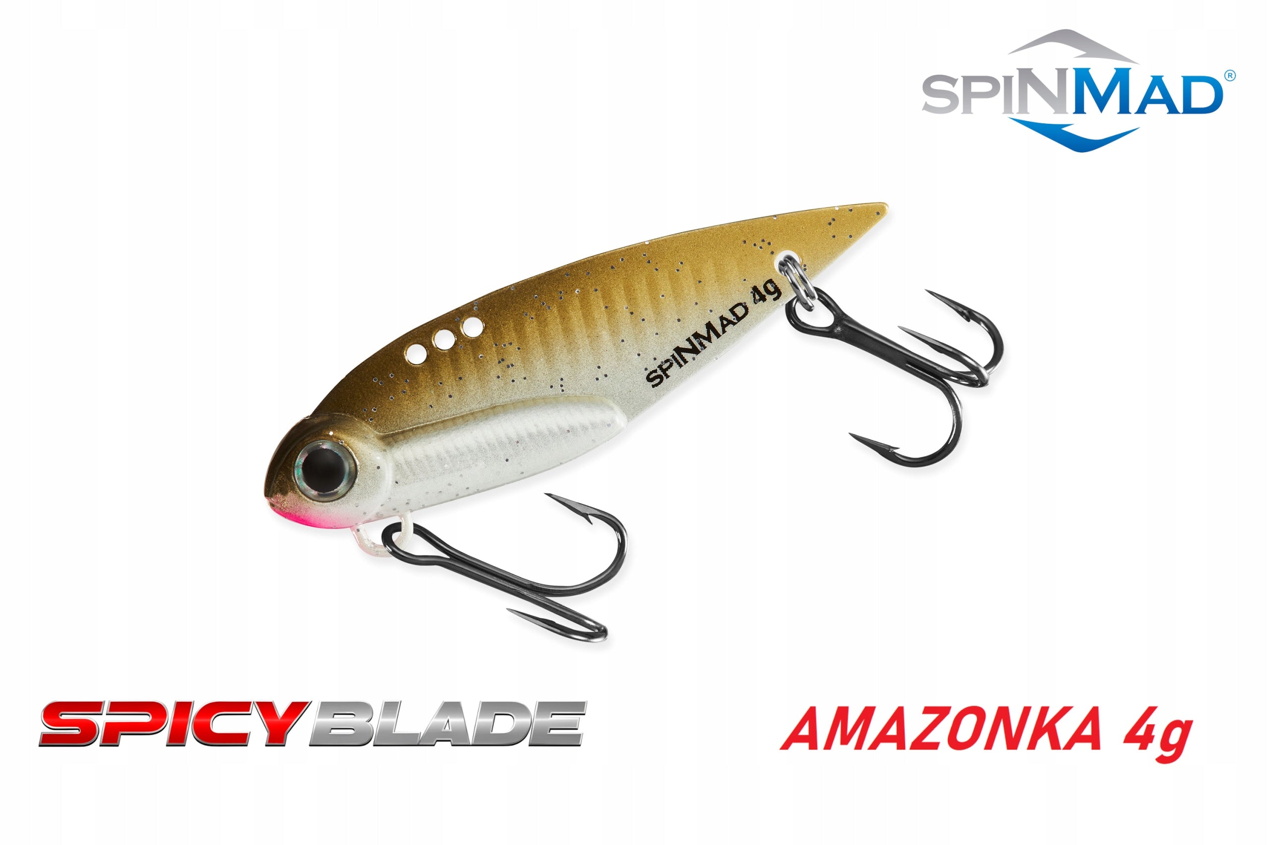 SPINMAD CICADA AMAZON 4,5 CM 4 GR Set of 9 Model Amazonka