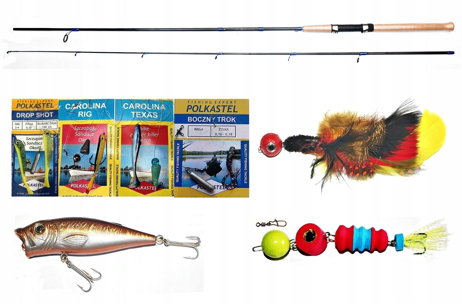 SPINNING BX 270 10- 30gr. + LURES - 05