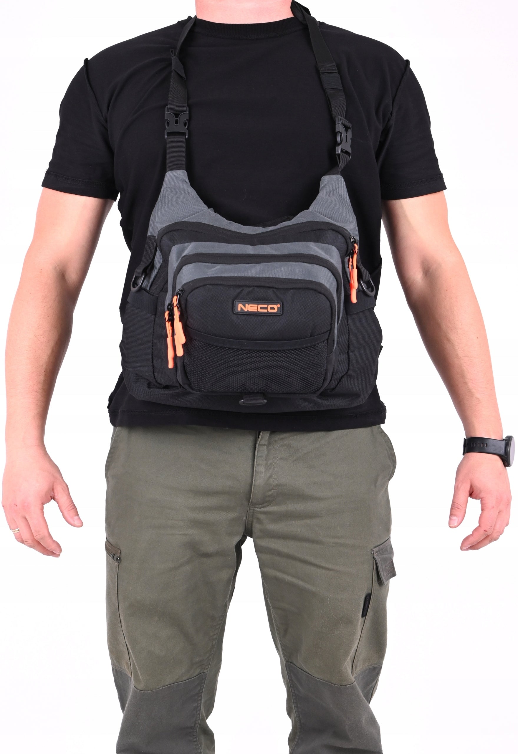 SPINNING FISHING BAG DURABLE ROOMY 35×23,5×12 cm 7l GIFT Packaging status original