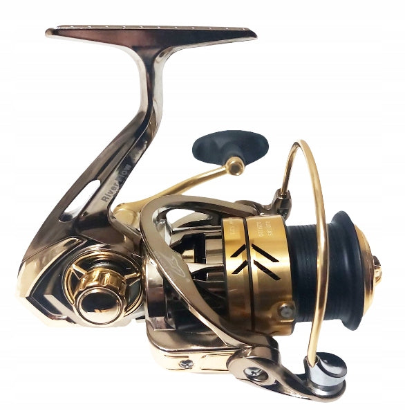 SPINNING REEL 10 BEARINGS RIVER FLOW METAL SPOOL BEAUTIFUL ! Manufacturer code SPINING SPININGOWY KARPIOWY GRUNT METODY